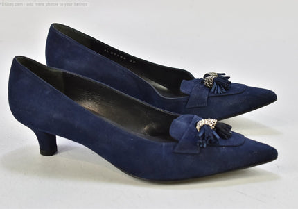 Stuart Weitzman Damen Pumps High Heels EUR 39 Nr. 25-U 1716 - Schuh-Gebraucht - Second-hand - gebrauchte Schuhe