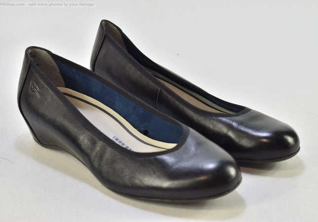 Tamaris Damen Halbschuhe Slipper Ballerinas EUR 41 Nr. 25-T 759-gebrauchte schuhe-second hand-SchuhGebraucht