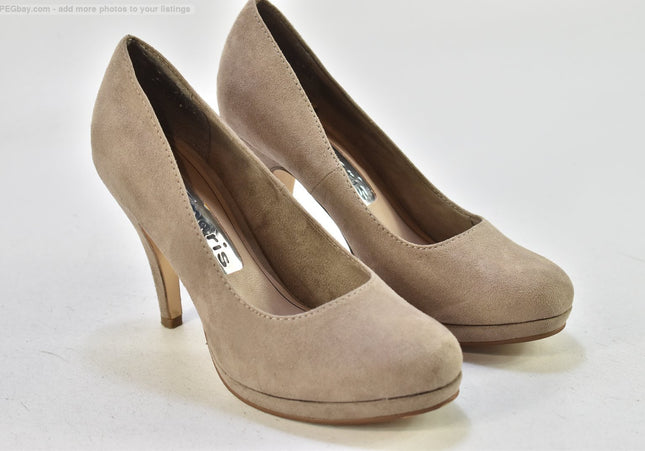 Tamaris Damen Pumps High Heels EUR 38 Nr. 25-T 981-gebrauchte schuhe-second hand-SchuhGebraucht