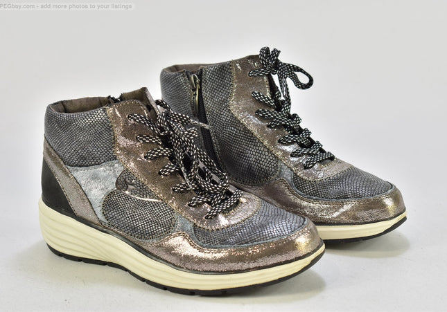 Tamaris Damen Stiefelette Boots EUR 38 Nr. 25-B 602-second hand-gebrauchte Schuhe-SchuhGebraucht