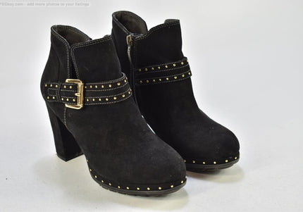 Tamaris Damen Stiefelette Boots EUR 38 Nr. 25-B 791-gebrauchte schuhe-second hand-SchuhGebraucht