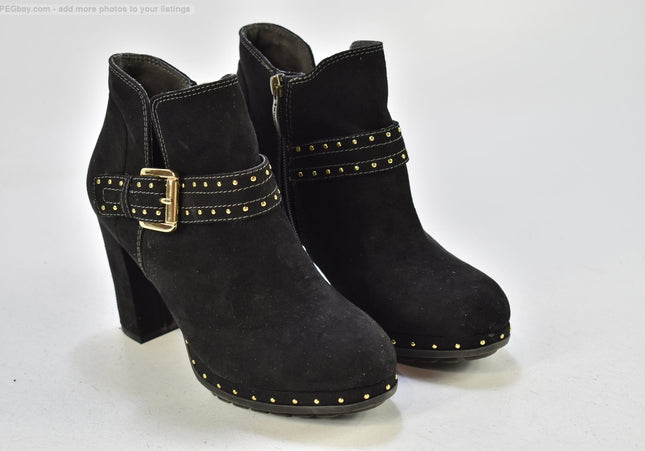 Tamaris Damen Stiefelette Boots EUR 38 Nr. 25-B 791-gebrauchte schuhe-second hand-SchuhGebraucht