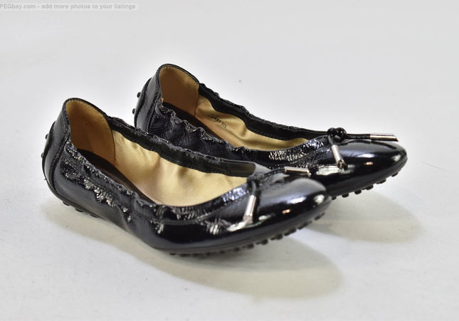 Tods Damen Halbschuhe Slipper Ballerinas EUR 36 Nr. 25-T 757-gebrauchte schuhe-second hand-SchuhGebraucht