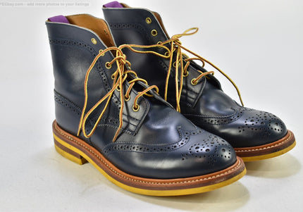Trickers Damen Stiefelette Boots UK 7,5 Nr. 25-V 363-gebrauchte Schuhe-second hand-SchuhGebraucht