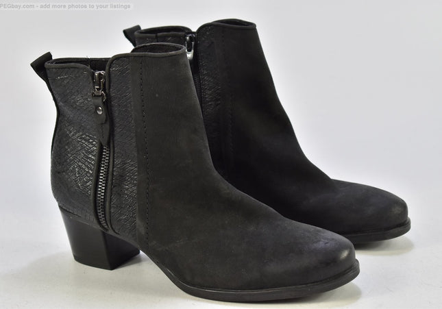 Vabene Damen Stiefelette Boots UK 7 Nr. 25-B 556-second hand-gebrauchte Schuhe-SchuhGebraucht