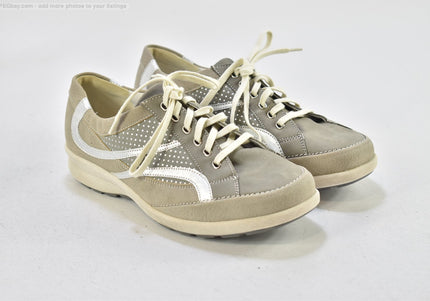 Waldläufer Damen Halbschuhe Freizeitschuhe UK 4,5 Nr. 25-T 382-gebrauchte Schuhe-second hand-SchuhGebraucht