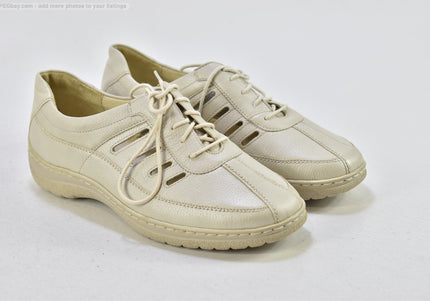 Waldläufer Damen Halbschuhe Freizeitschuhe UK 4 Nr. 25-T 146-second hand-gebrauchte Schuhe-SchuhGebraucht