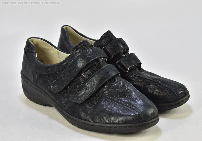 Waldläufer Damen Halbschuhe Freizeitschuhe UK 7 Nr. 25-U 2756-second hand-gebrauchte Schuhe-SchuhGebraucht
