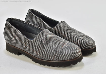Waldläufer Damen Halbschuhe Slipper Ballerinas UK 4,5 Nr. 25-T 726-gebrauchte schuhe-second hand-SchuhGebraucht
