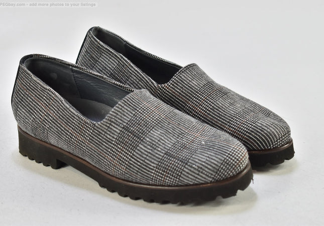 Waldläufer Damen Halbschuhe Slipper Ballerinas UK 4,5 Nr. 25-T 726-gebrauchte schuhe-second hand-SchuhGebraucht