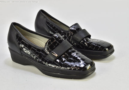 Waldläufer Damen Halbschuhe Slipper Ballerinas UK 5 Nr. 25-U 1441 - Schuh-Gebraucht - Second-hand - gebrauchte Schuhe