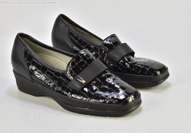 Waldläufer Damen Halbschuhe Slipper Ballerinas UK 5 Nr. 25-U 1441 - Schuh-Gebraucht - Second-hand - gebrauchte Schuhe