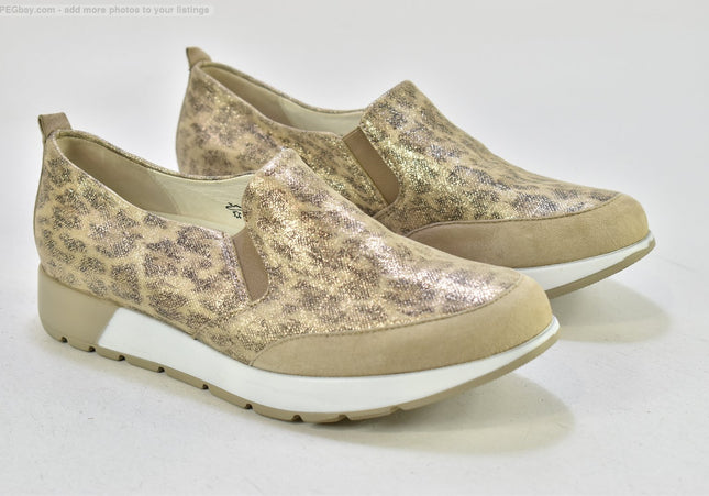 Waldläufer Damen Halbschuhe Slipper Ballerinas UK 6,5 Nr. 25-U 1417 - Schuh-Gebraucht - Second-hand - gebrauchte Schuhe