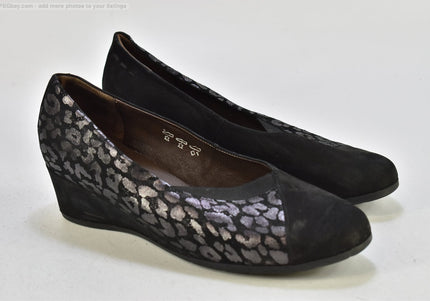 Waldläufer Damen Pumps High Heels UK 7 Nr. 25-U 1714 - Schuh-Gebraucht - Second-hand - gebrauchte Schuhe