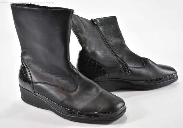 Waldläufer Damen Stiefelette Boots UK 6 Nr. 25-B 378 - Schuh-Gebraucht - Second-hand - gebrauchte Schuhe
