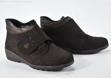 Waldläufer Damen Stiefelette Boots UK 8 Nr. 25-B 431